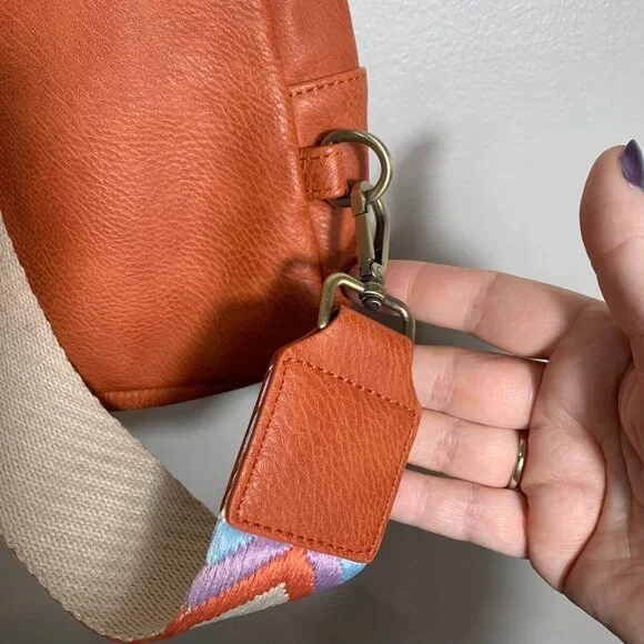 Anthropologie Urban Originals Liberty Rust Crossbody Sling Satchel Bag - Picture 6 of 15